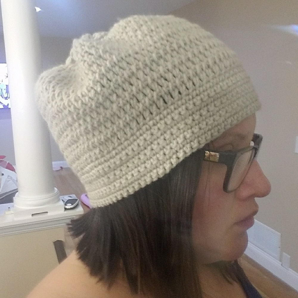 Handmade knitted hat